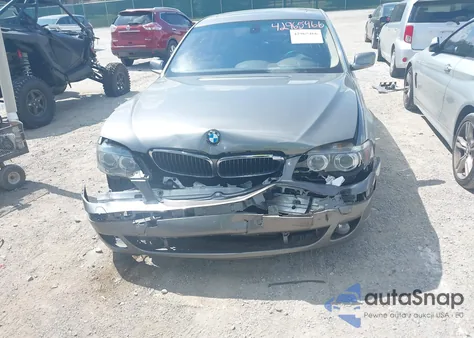 2006 BMW 750Li z USA, uszkodzony, nr VIN WBAHN83516DT59611